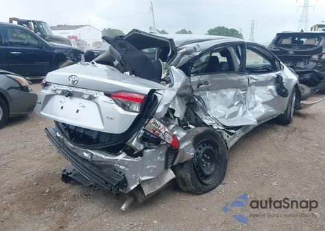 2020 Toyota Corolla Le из США, поврежденный, VIN 5YFEPRAE1LP079463